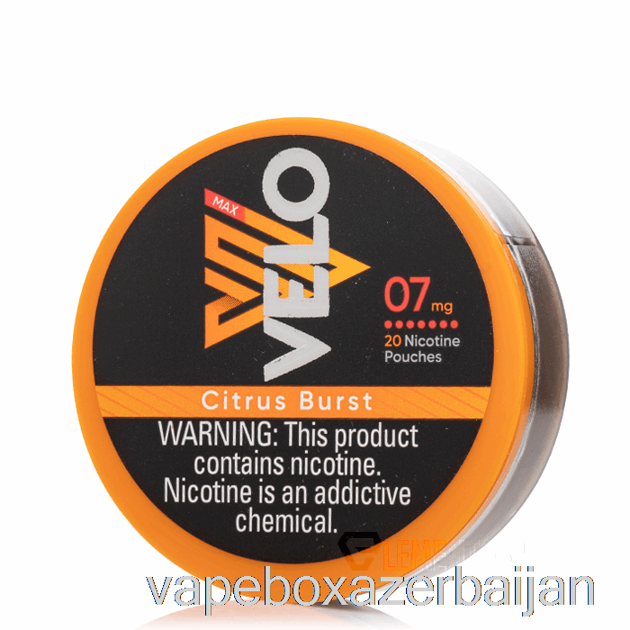 Vape Azerbaijan VELO Nicotine Pouches - CITRUS BURST 7mg